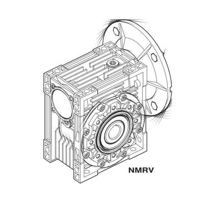 high quality nmrv030 worm gear speed reducer gearbox