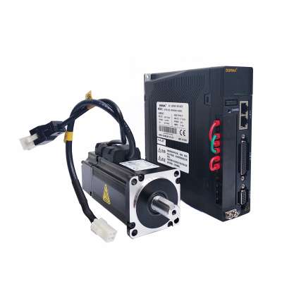 High quality 400W 3000rpm  motor servo motor and servo driver kit