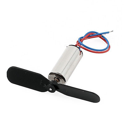 6x15mm Coreless Motor with propellers for DIY Micro FPV RC Quadcopter Frame Blade Inductrix