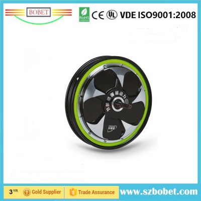 In stock 1500W hub motor 16inch brushless dc hub motor electric wheel hub motor