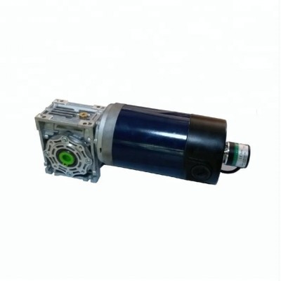 Strong dc engine for truck 0.5hp reversible DC motor with worm reducer 12v dc motor 400w