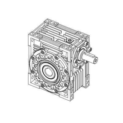 Nmrv050 Worm Small Motor Reduction Reducer Gearbox